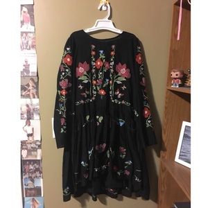Flowered dress from Zara